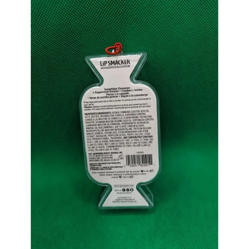 New Lip Smacker Candy Ornament